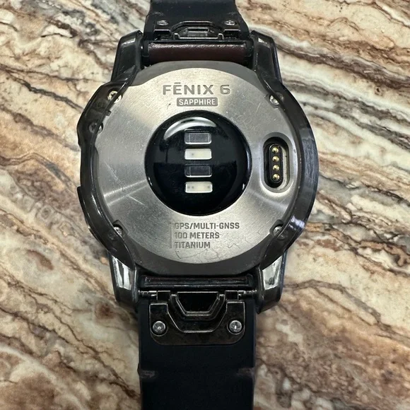 Garmin fenix 6 Sapphire GPS Watch Titanium Gray